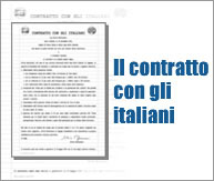 Il contratto con gli italiani